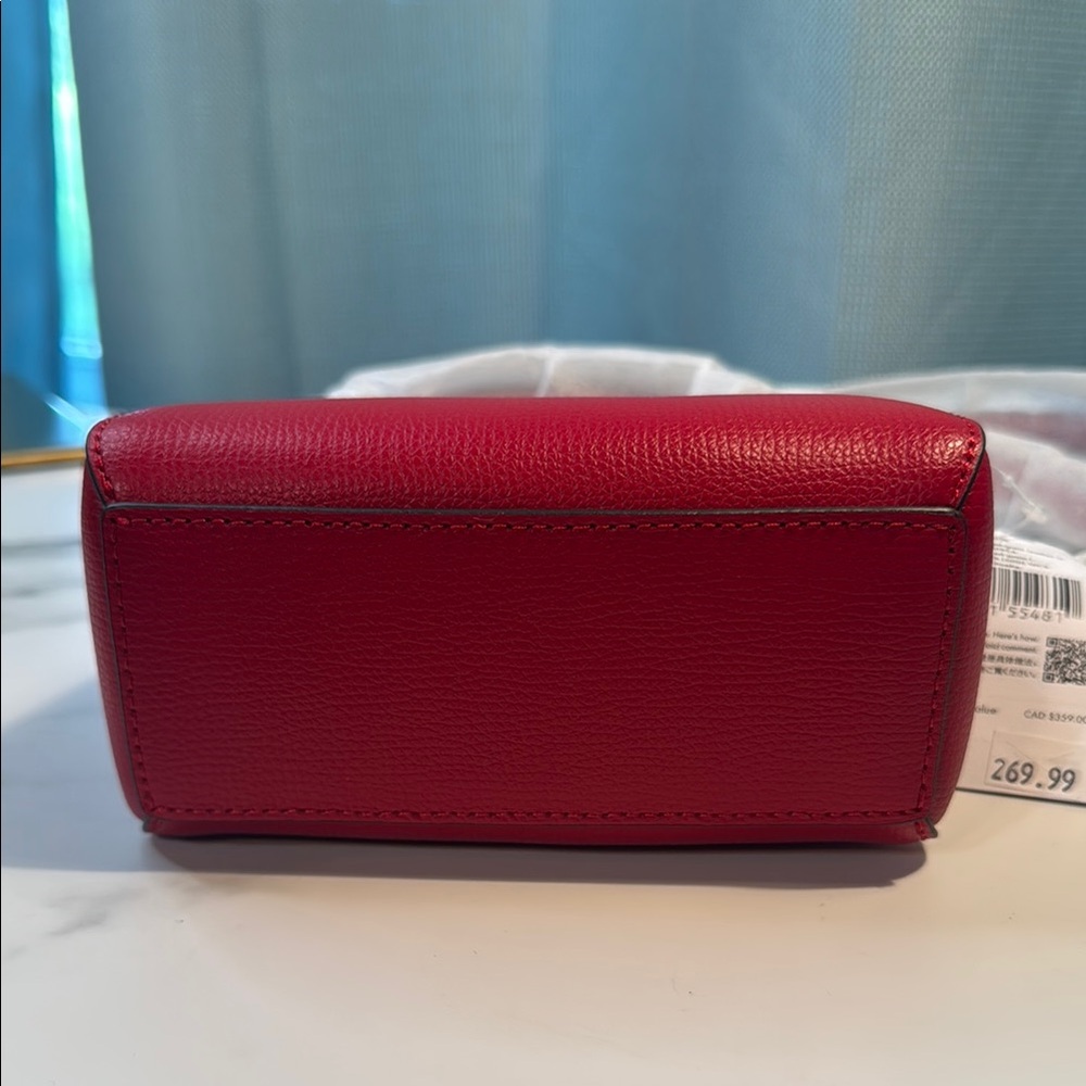 Kate Spade Cherry Red Two-Way Mini Bag NWT - Picture 6 of 8